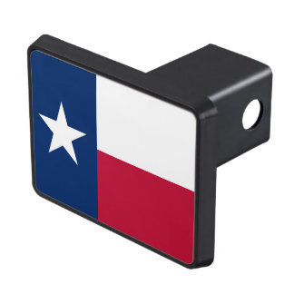 Texas state flag - high quality authentic colour trailer hitch cover