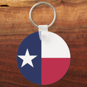 Texas State Flag Keychain