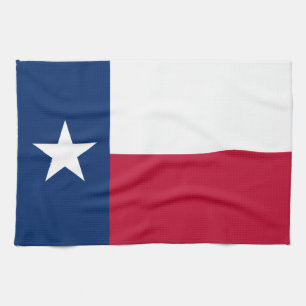 Texas State Flag Kitchen Towel