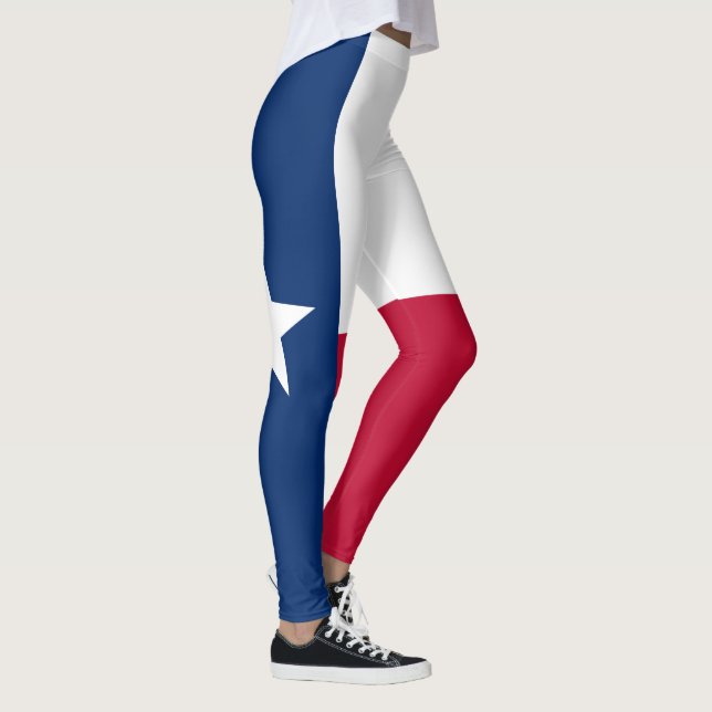 Texas State Flag Leggings (Right)