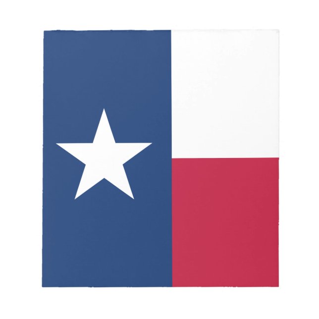 Texas State Flag Notepad (Front)