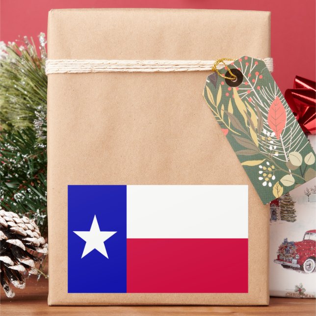 Texas State Flag  Sticker (Holiday)