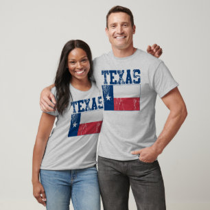Texas State Flag T-Shirt (Distressed)