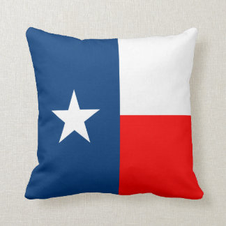 Texas State Flag Throw Pillow