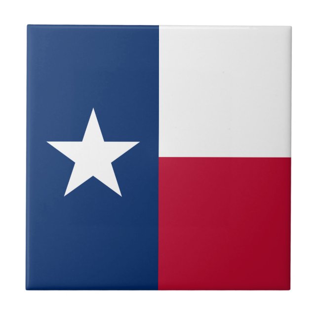 Texas State Flag Tile (Front)