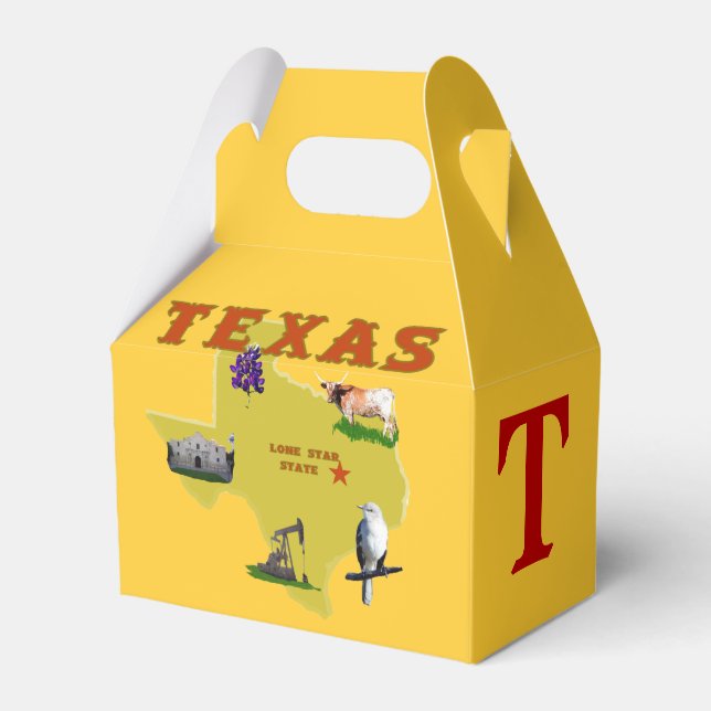 Texas State of Favor Box (Front Side)