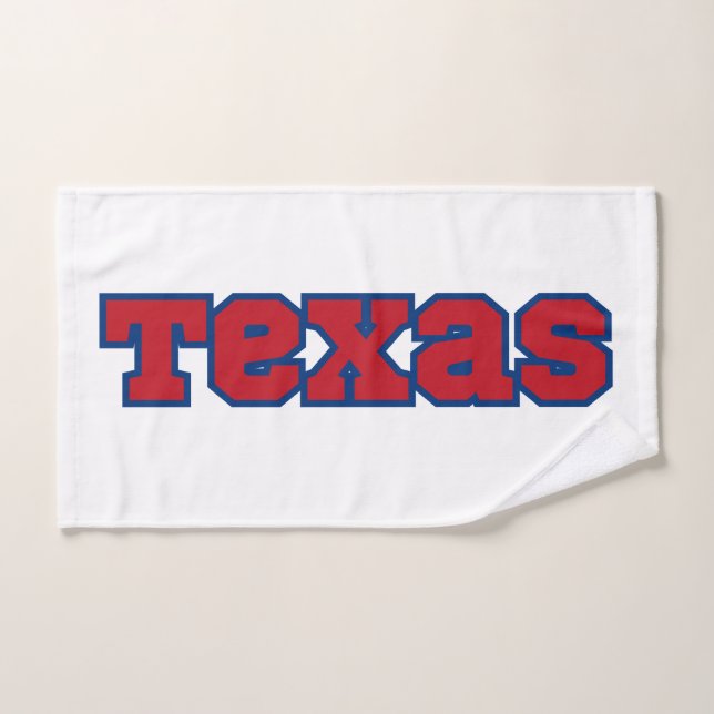 Texas State Pride Custom Hand Towel (Hand Towel)