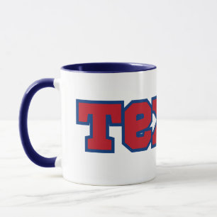 Texas State Pride Custom Two-Tone Coffee Mug