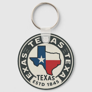Texas state pride Keychain