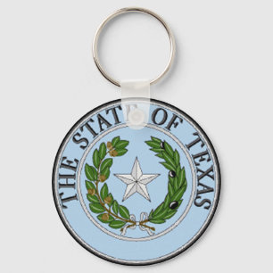 Texas State Seal Keychain