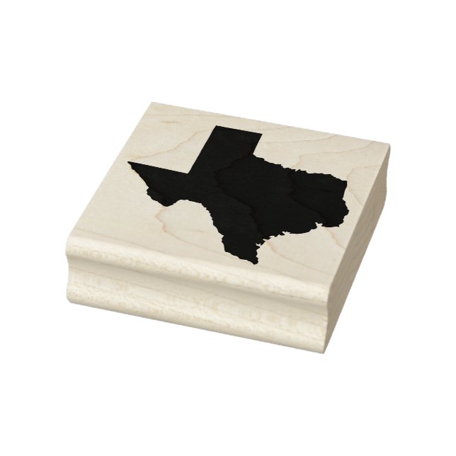 Texas State Solid Rubber Art Stamp (Stamp)