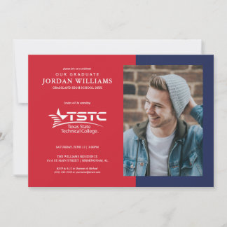 Texas State Technical College Graduation Announcement