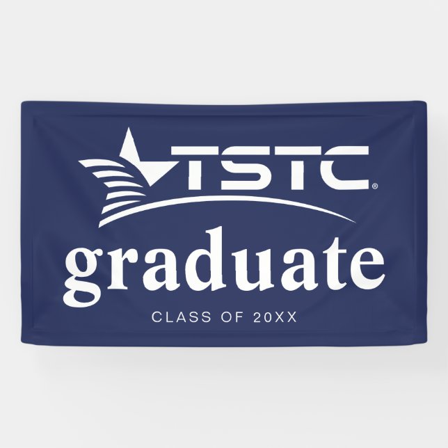 Texas State Technical College Graduation Banner (Horizontal)