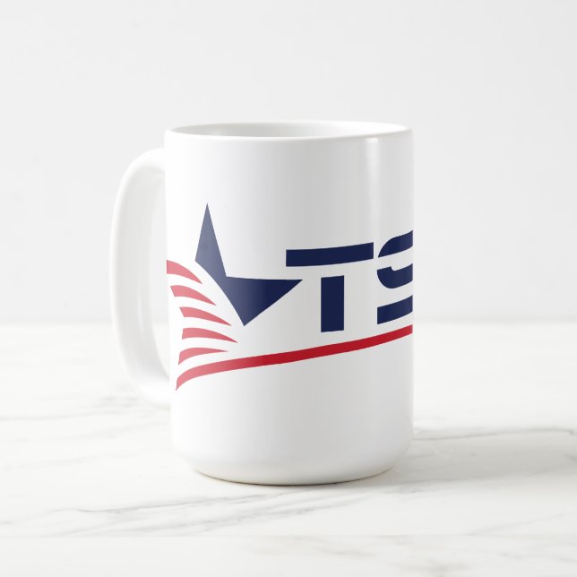 Texas State Technical College Logo Coffee Mug (Front Left)