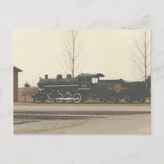 Texas Steam Locomotive Postcard