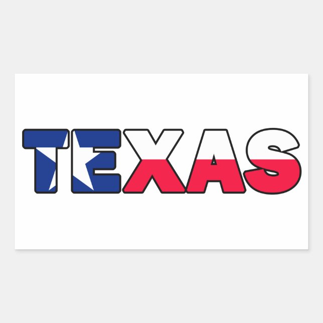 Texas Sticker (Front)