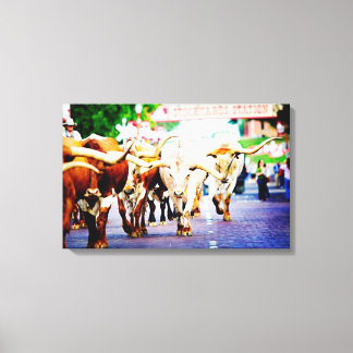 Texas Stockyards Canvas Print