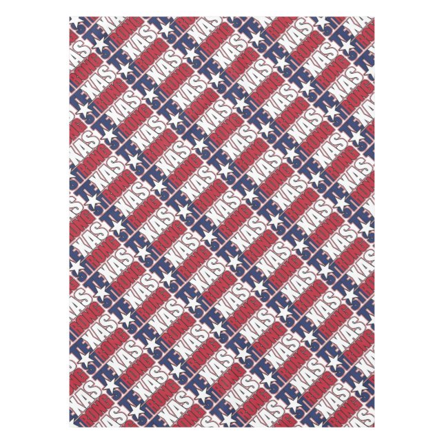 Texas-Strong Tablecloth (Front)