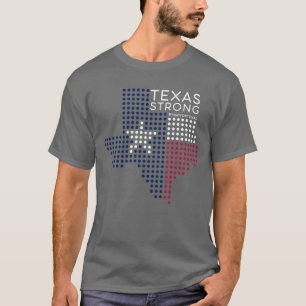 Texas Strong USA Flag Pray for Texas T-Shirt