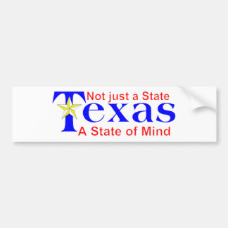 Texas T-shirt and mugs Bumper Sticker