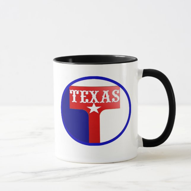 Texas t-shirt mug (Right)