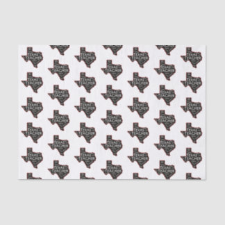 Texas Teacher Tissue Paper