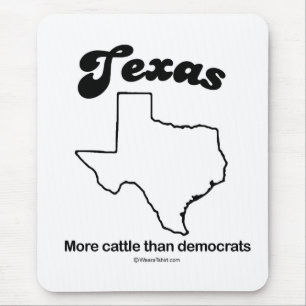 TEXAS - "TEXAS STATE MOTTO" T-shirts and Gear Mouse Pad
