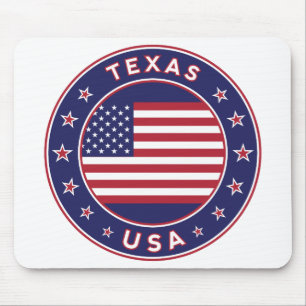 Texas, Texas t-shirt, Texas poster, Texas sticker Mouse Pad