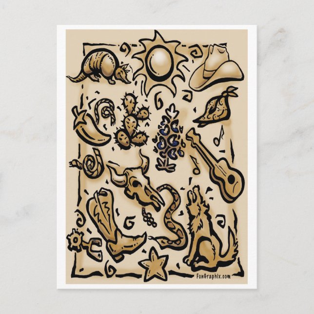 Texas Thang Postcard (Front)