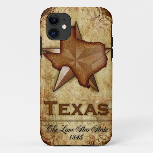 Texas - The Lone Star State Case-Mate iPhone Case (Back)