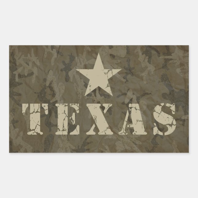 Texas, the Lone Star State Sticker (Front)
