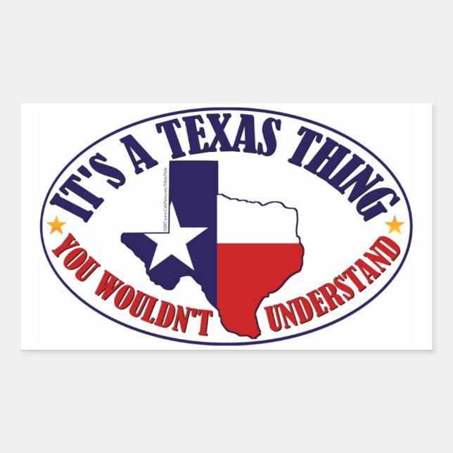 Texas Thing Sticker (Front)