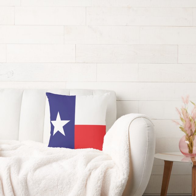 Texas Throw Pillow (Couch)