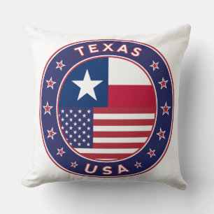 Texas Throw Pillow