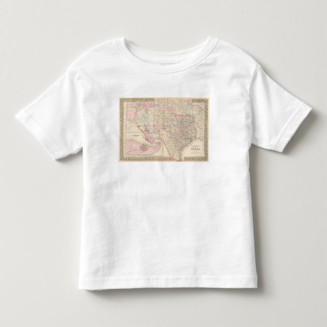 Texas Toddler T-shirt (Front)