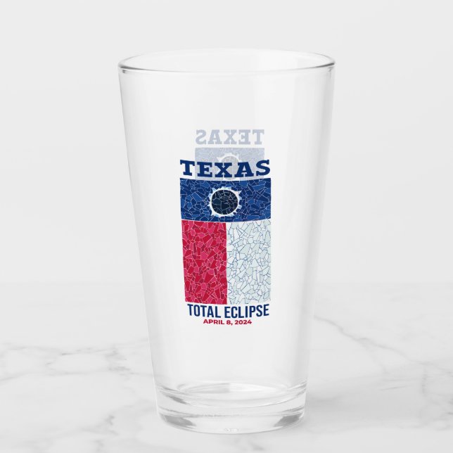 Texas Total Eclipse Glass (Front)