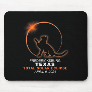 Texas Total Solar Eclipse 2024  Mouse Pad