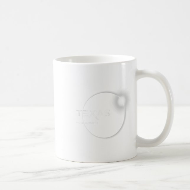 Texas Totality 4.08.2024 Total Solar Eclipse 2024  Coffee Mug (Right)