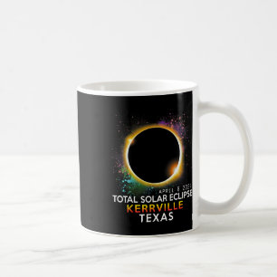 Texas Totality Total Solar Eclipse April 8 2024 Coffee Mug