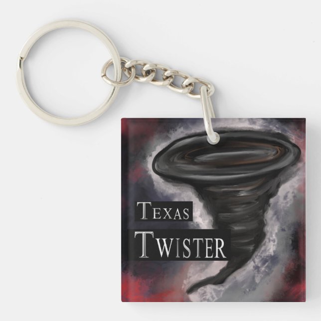 TEXAS TWISTER KEYCHAIN (Front)