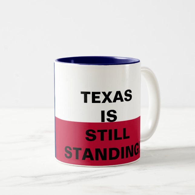 TEXAS Two-Tone COFFEE MUG (Front Right)