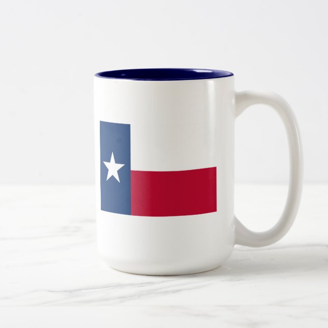 Texas Two-Tone Coffee Mug (Right)