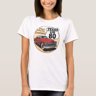 Texas US Route 80 - The Dixie Overland T-Shirt