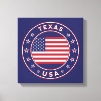 Texas, USA States, poster, canvas