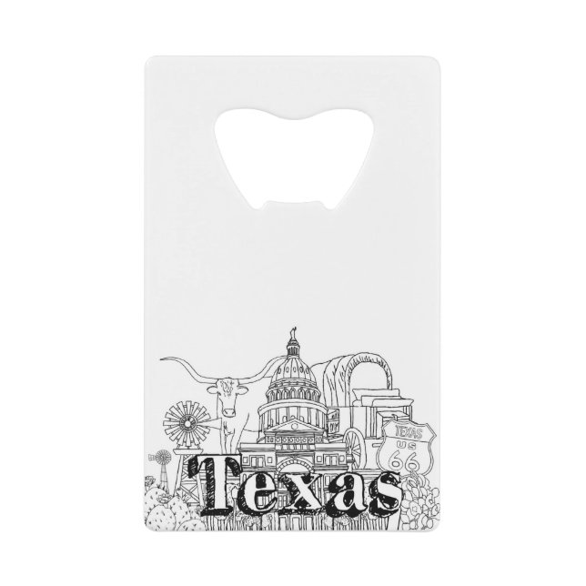 Texas Vacation Art Dessin Vacation Art Voyage (Devant)