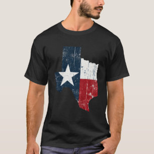 Texas Vertical Flag texan lone star state Pride T-Shirt