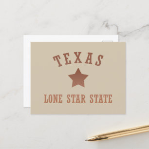 Texas vintage the lone star state holiday postcard
