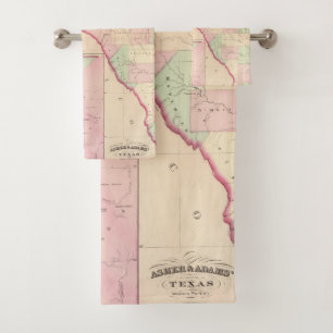 Texas W portion Bath Towel Set