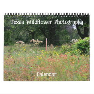 Texas Wildflower Photography Calendar