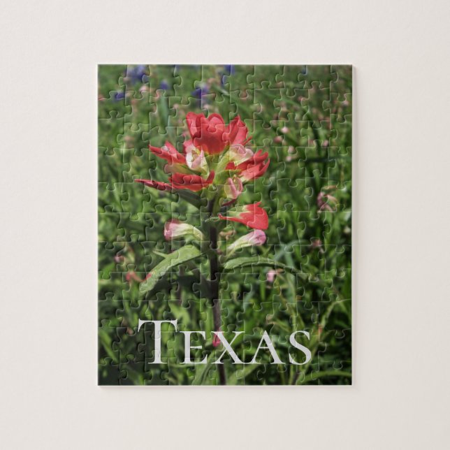 Texas Wildflowers Jigsaw Puzzle (Vertical)